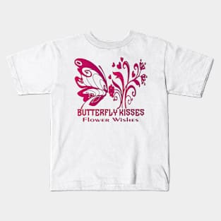 butterfly flower Lovers best gift for nature life style Kids T-Shirt